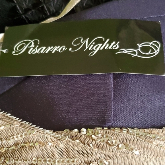 Pizarro Nights d-2200 short flapper beaded dres 16 - Picture 4 of 6